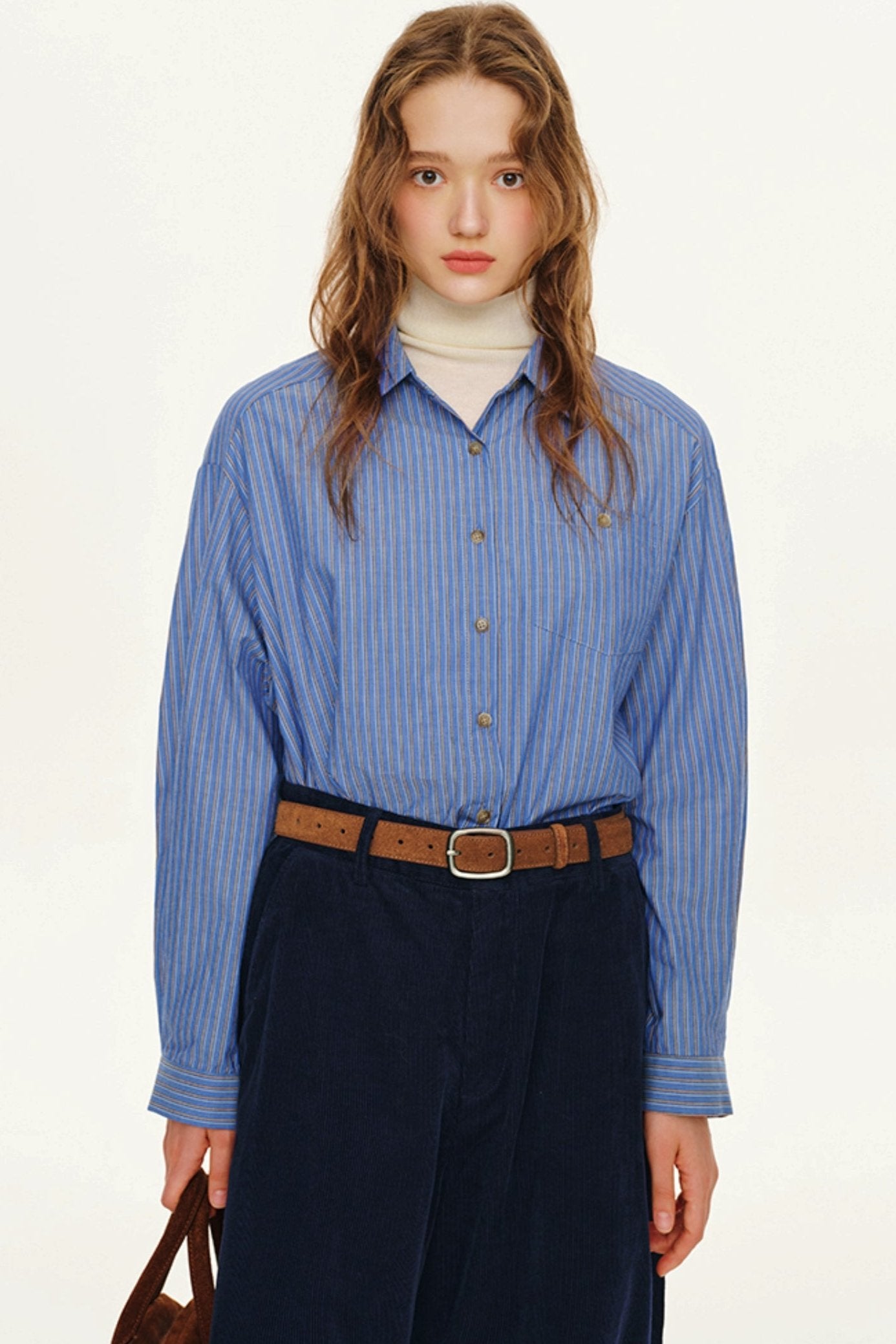 High-Quality French Striped Shirt