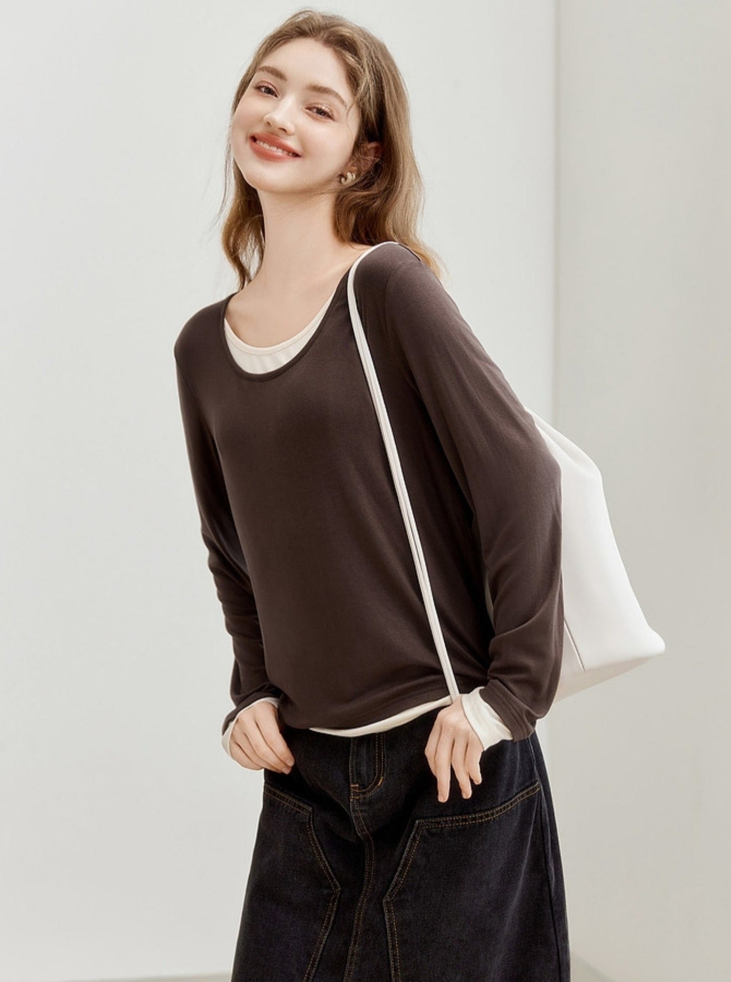 Slimming Versatile Long Sleeve Top