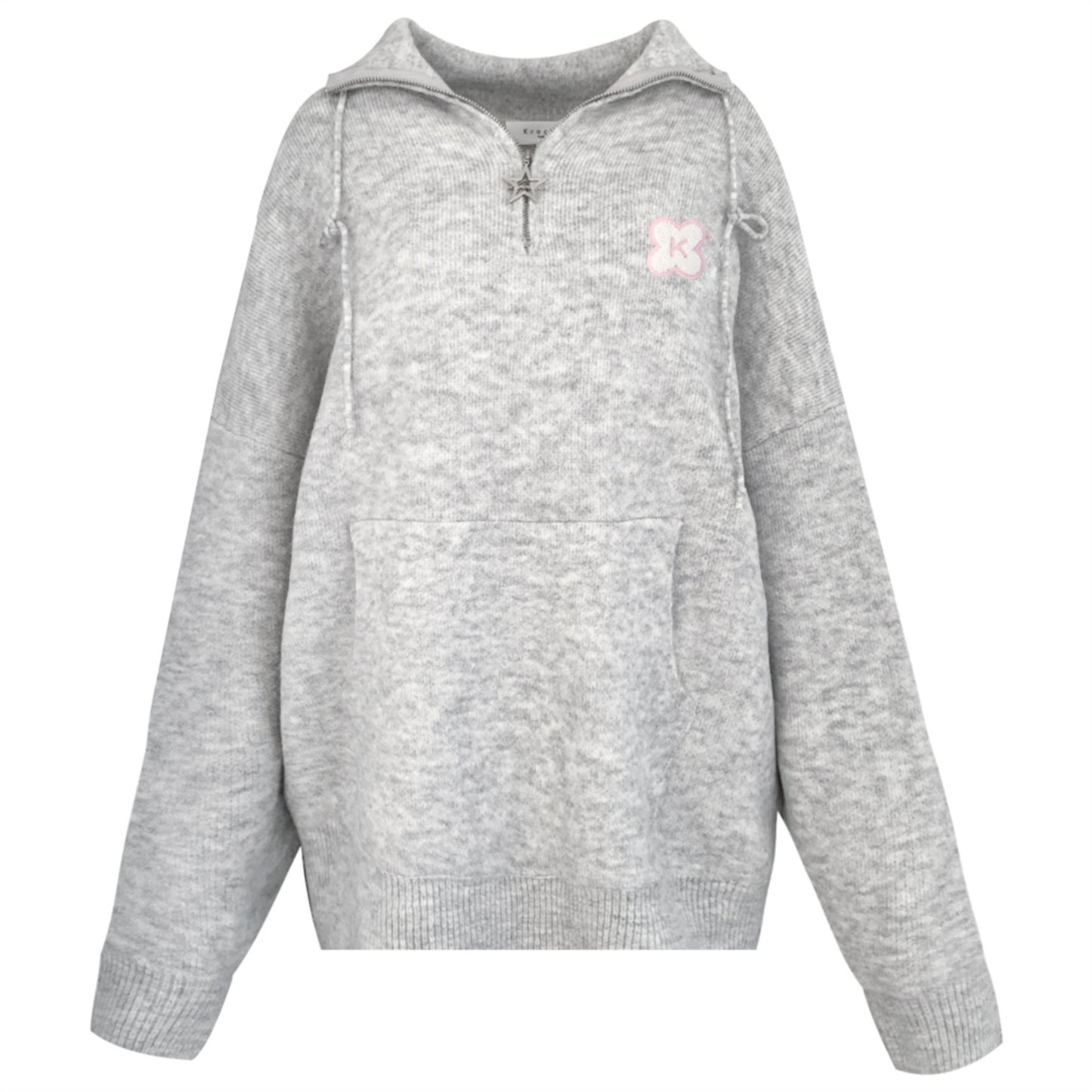 Sculptured Polo Neck Top