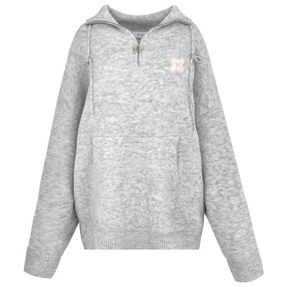 Sculptured Polo Neck Top