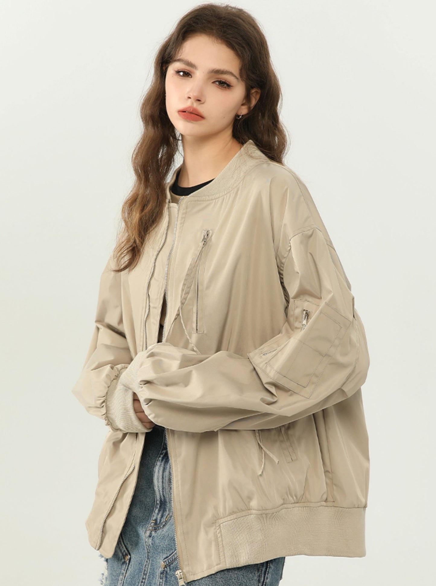 American Casual Baseball Bomber Jacket