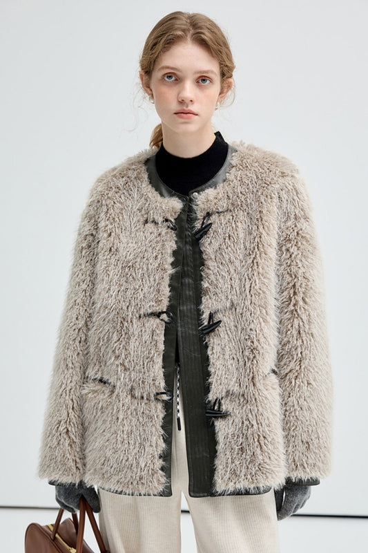 Cozy Fur Chic Winter Coat