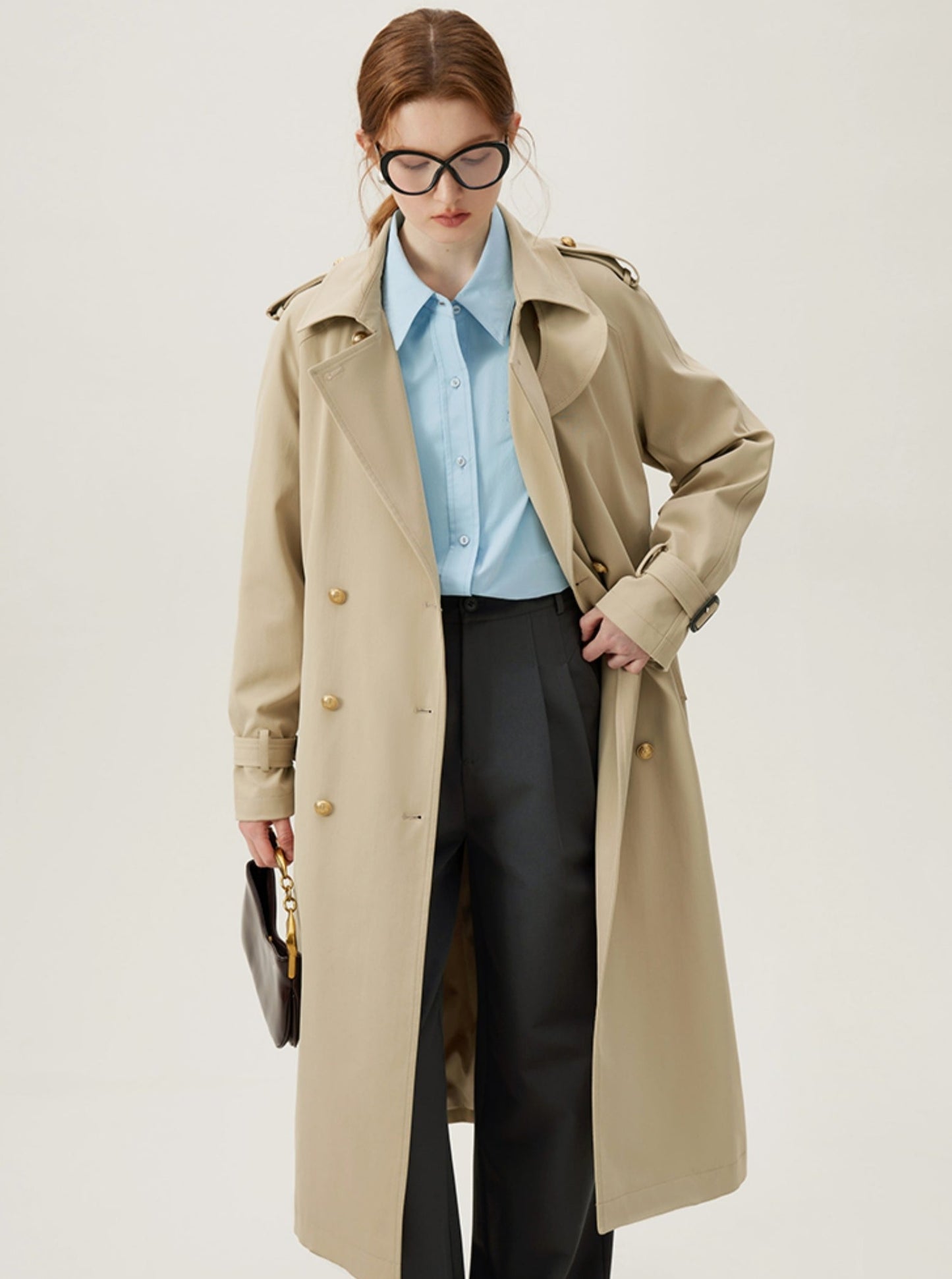 Korean Trench Mid-length British Coat