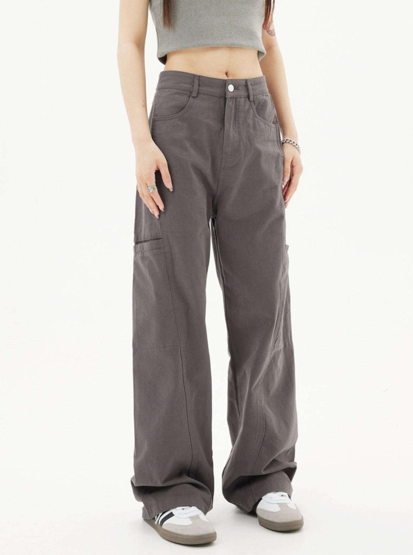 Multi-Pocket Street Pants