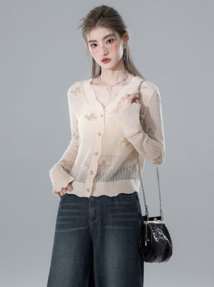 Butterfly Effect Mohair Cardigan