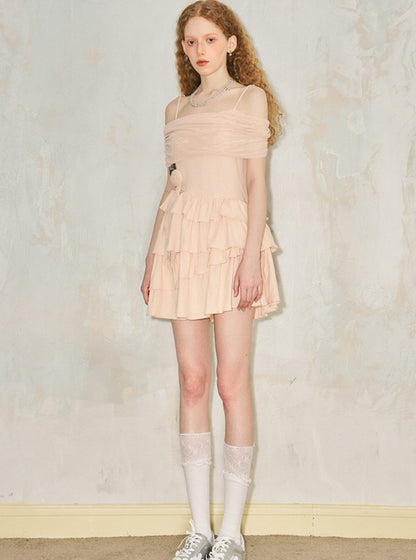 Summer Ruffle Panel Dress