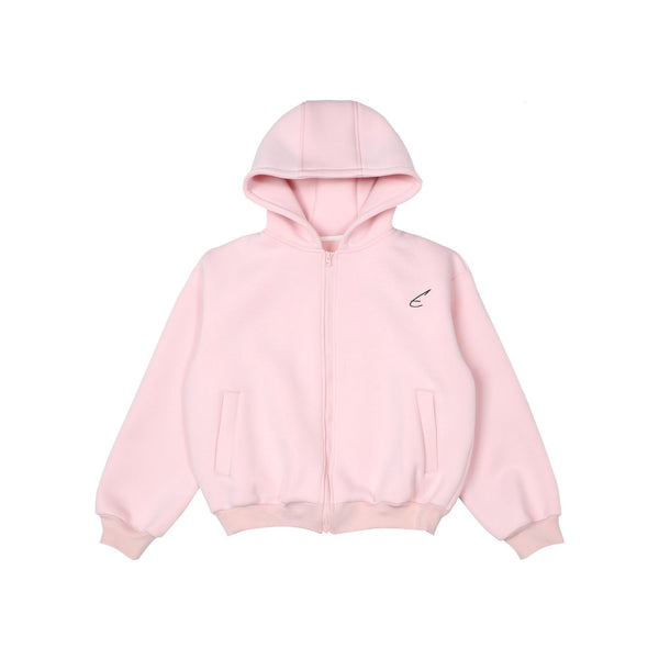 루즈 핏 후드 카디건 재킷 