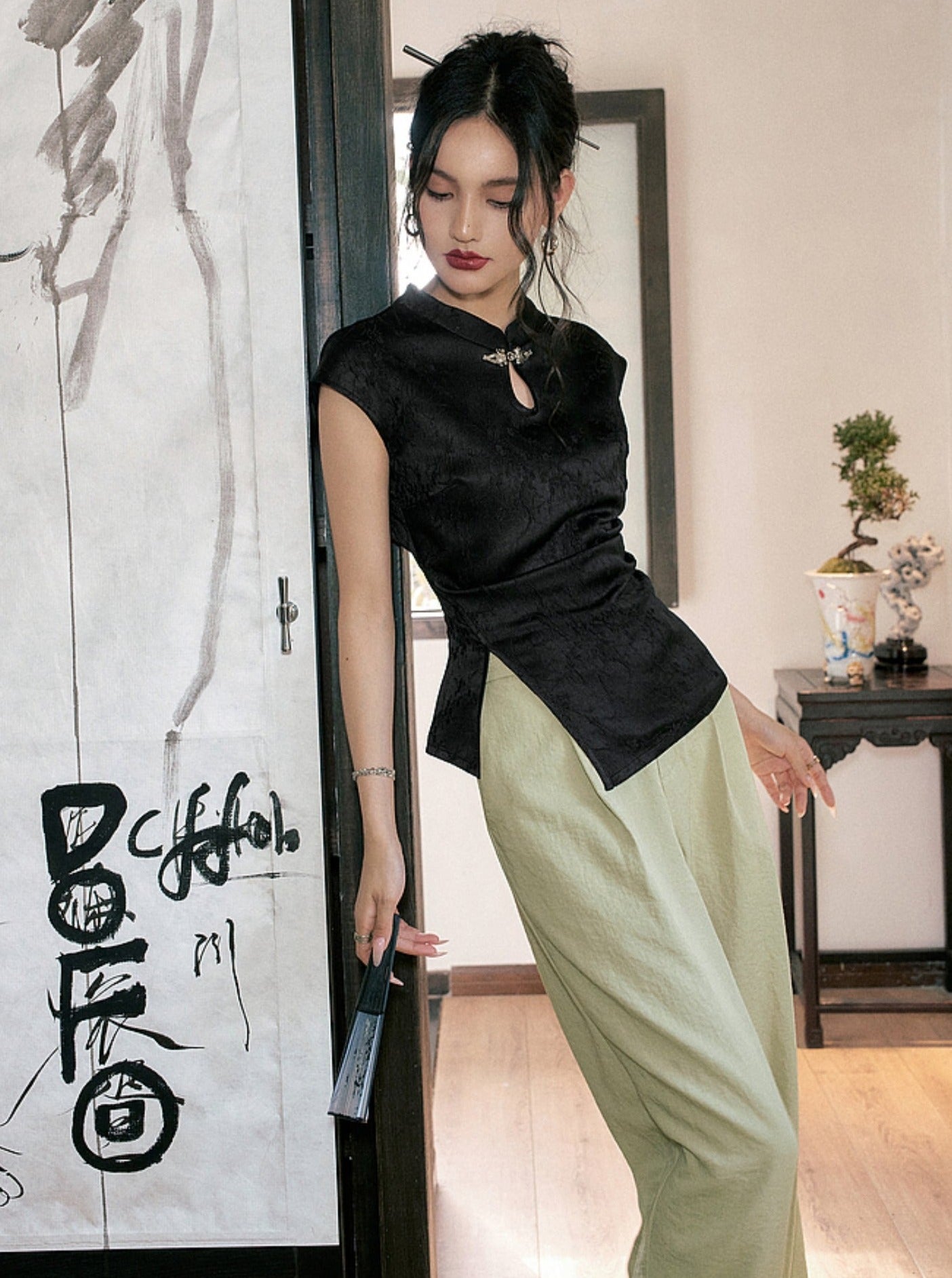 Chinese Two-Piece Suit Top