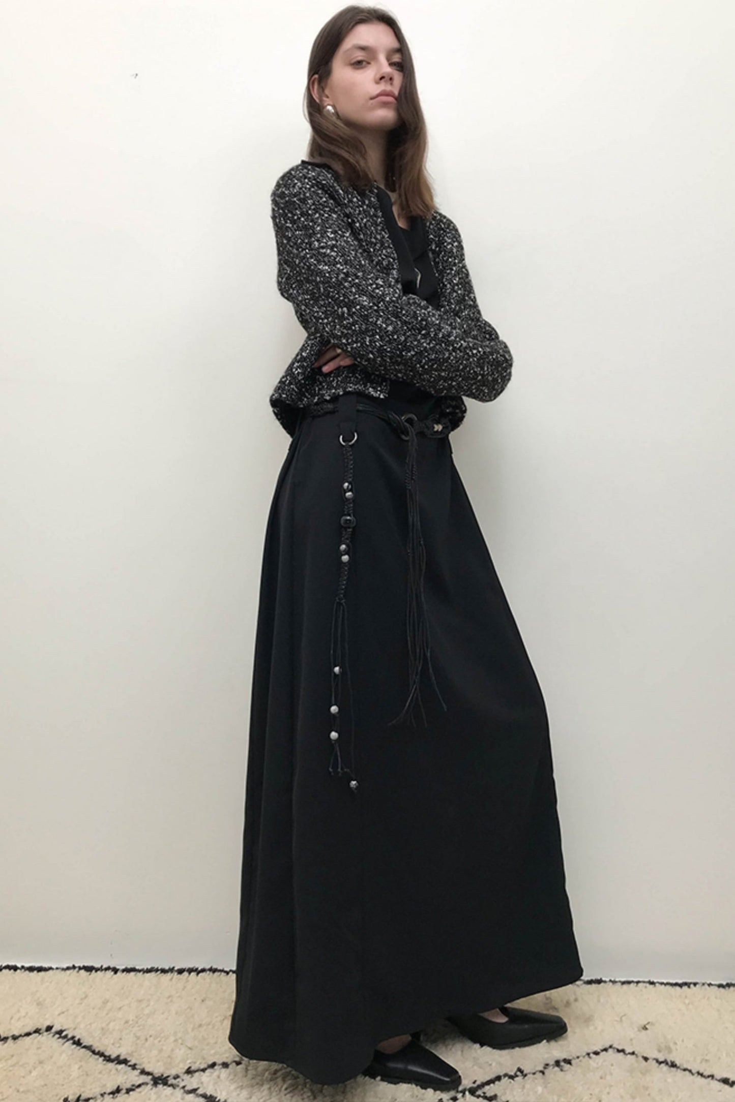 High-end Black Long Dress