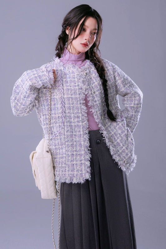 Braided Cotton Small Fragrance Jacket