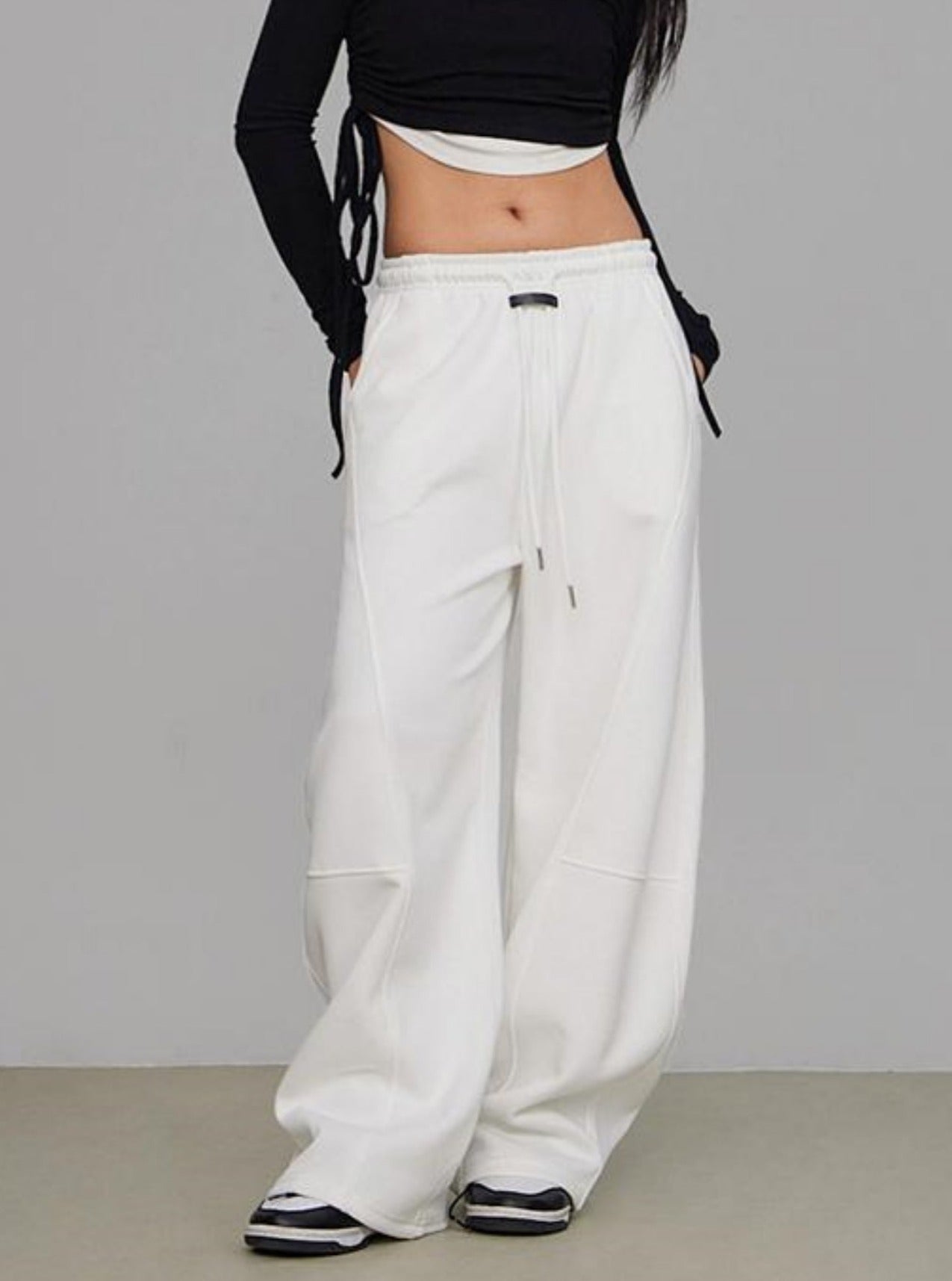 Black Sickle Hip-Hop Pants