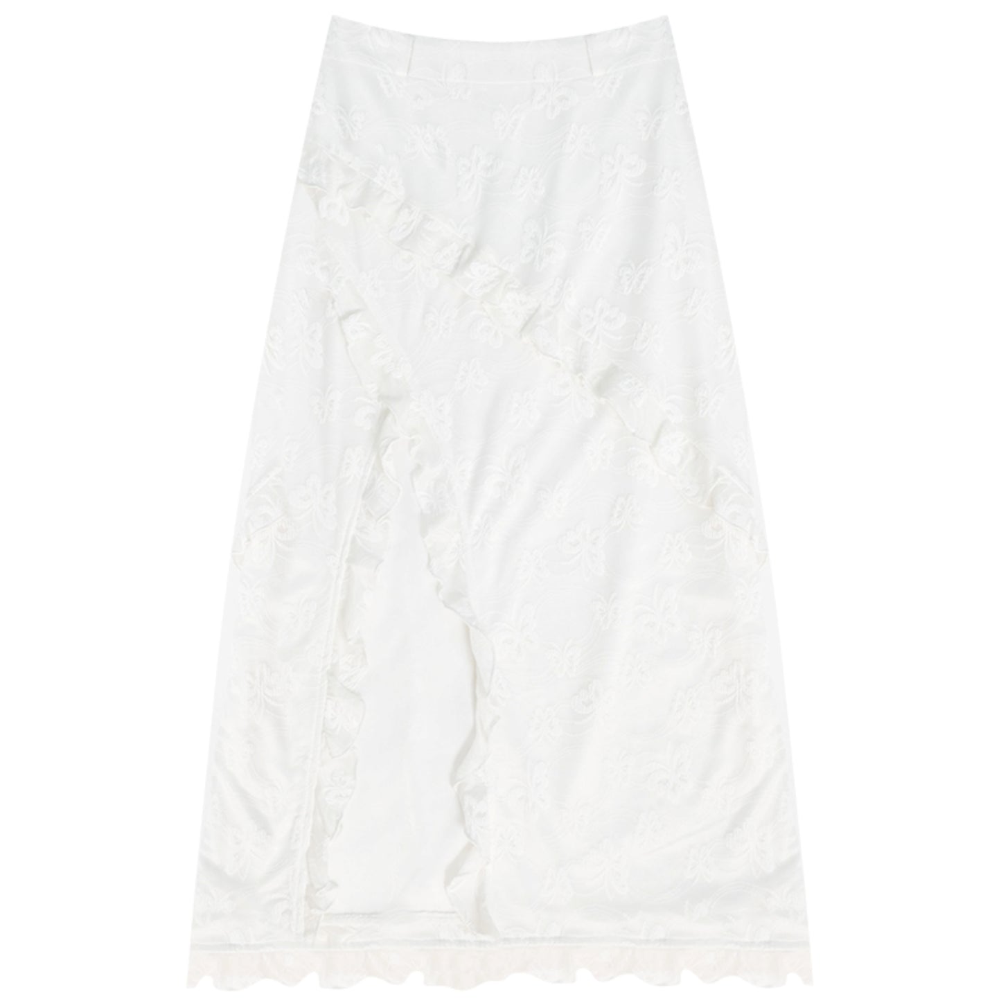Summer Lace Midi Skirt
