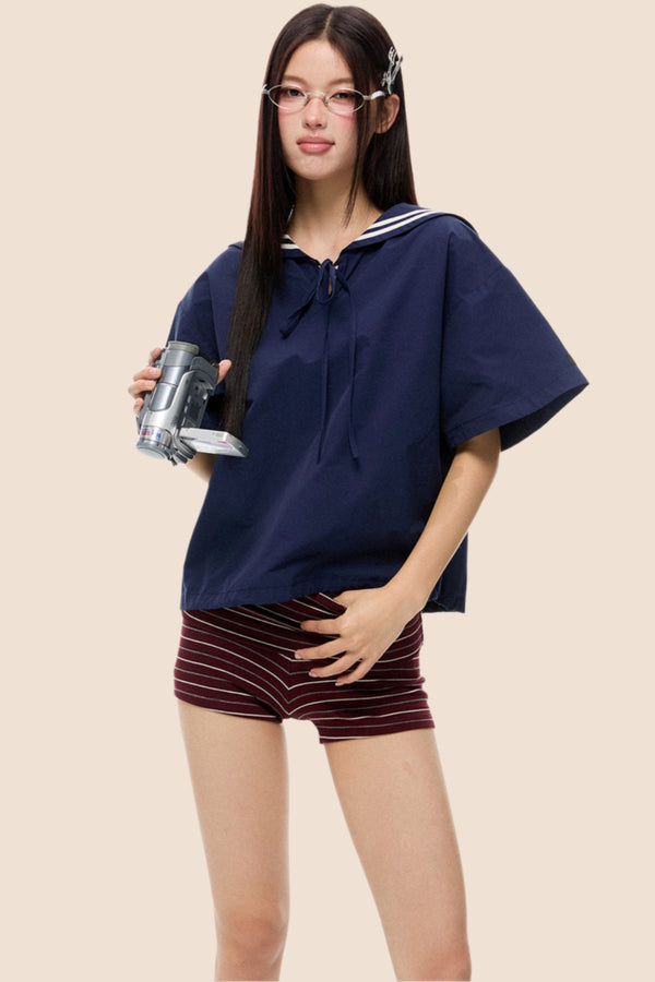 Navy Blue Sailor T-Shirt