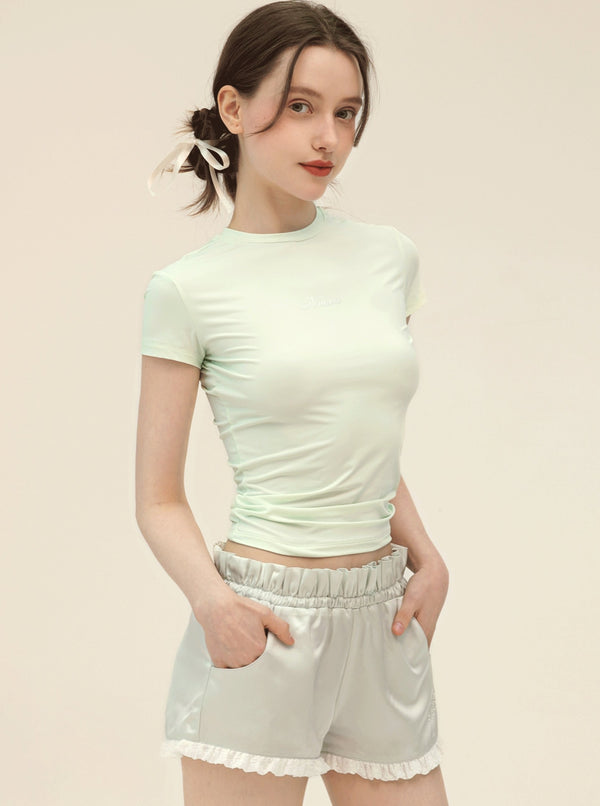 Retro Versatile Slim T-Shirt