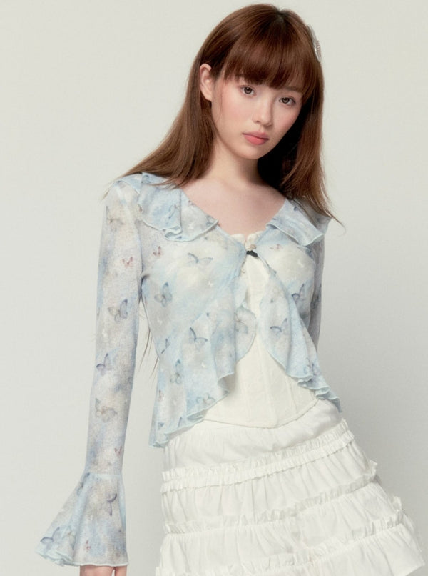 Versatile Knit Butterfly Top