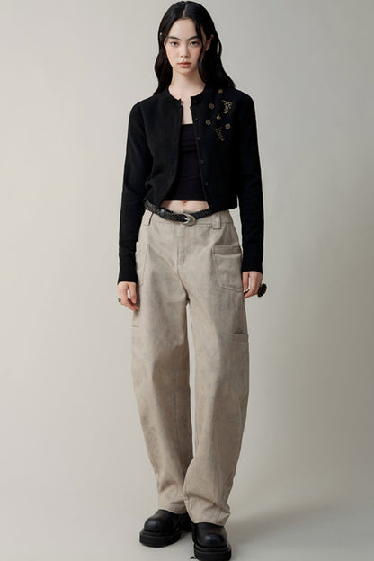 Natural Texture Scimitar Pants