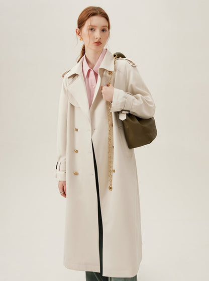 Korean Trench Mid-length British Coat