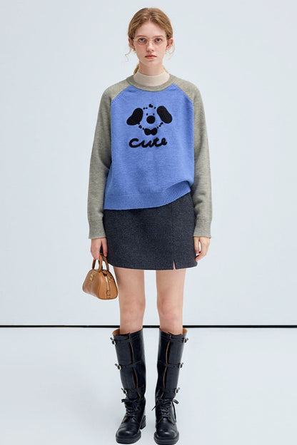 Claire College Puppy Sweater