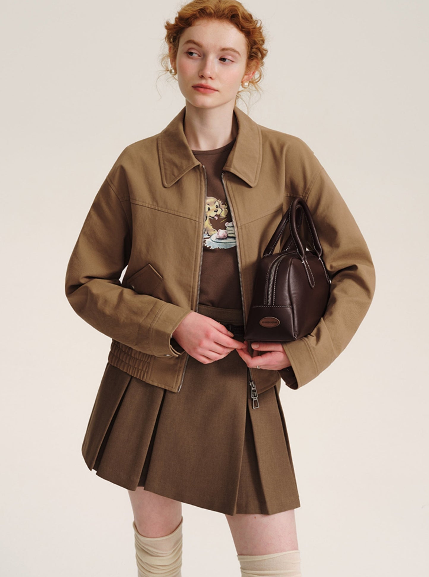 Small Woman Khaki Jacket