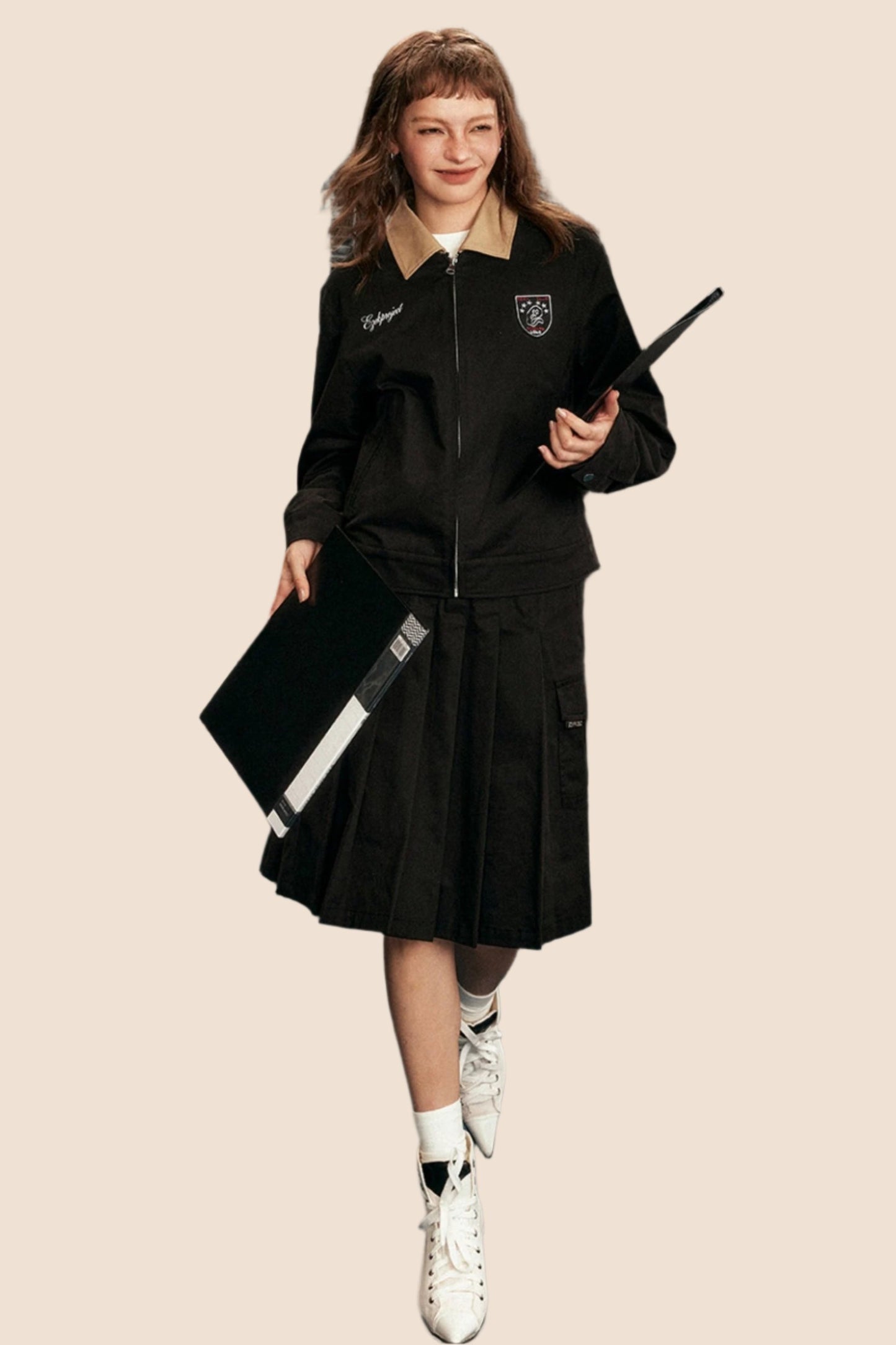 American College Jacket Two-Piece Set-Up