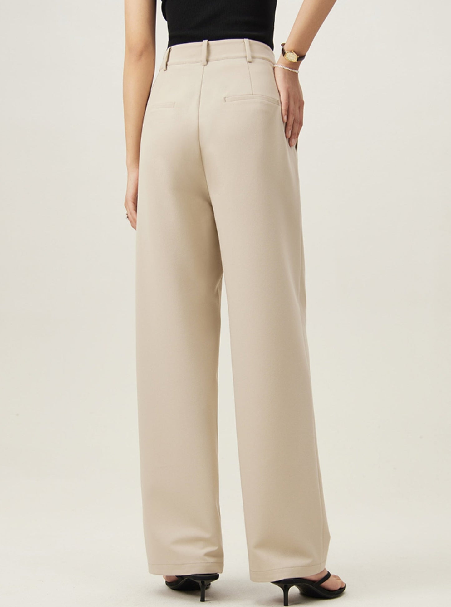 Slim Long Drape Pants