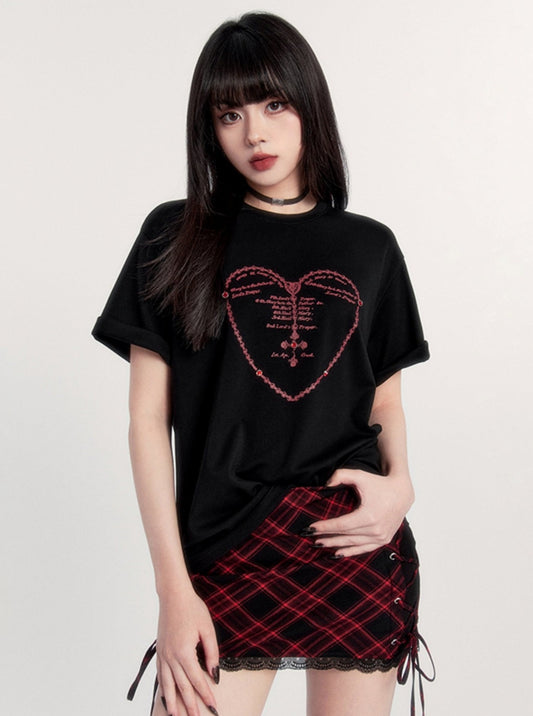 Slightly Stretch Sweet Love T-Shirt