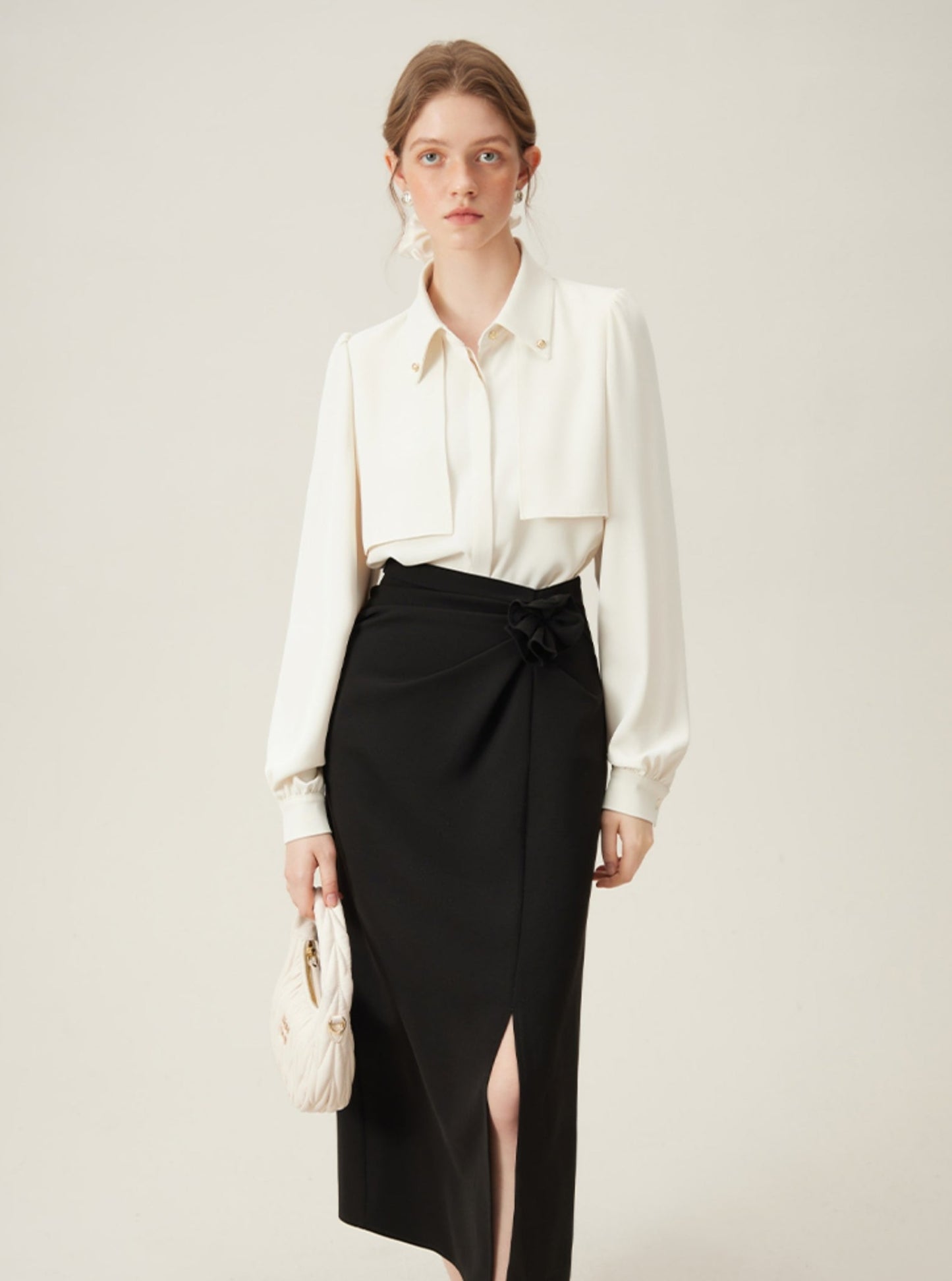 Trench Style Design Formal Occasion Shirt