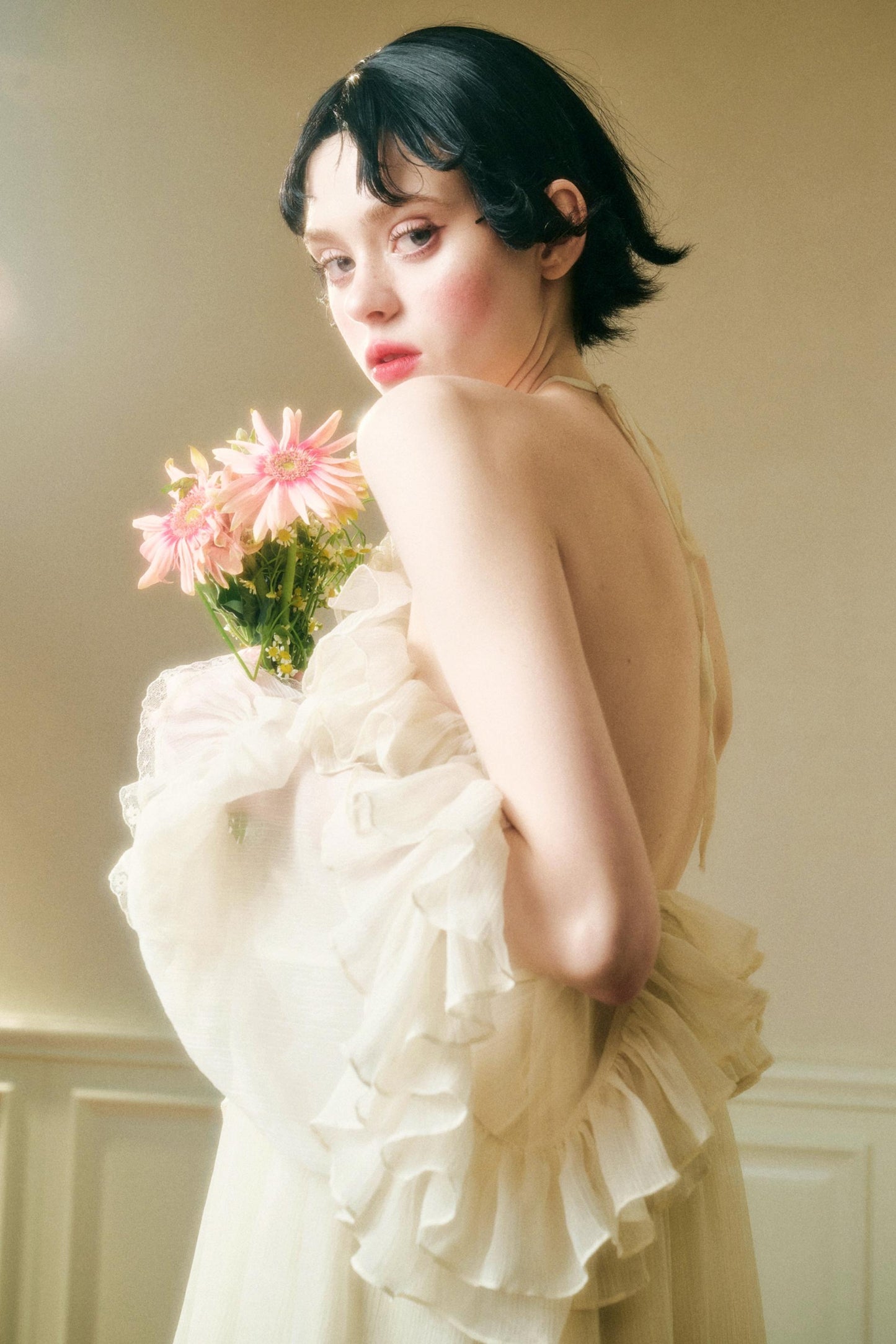 Off-Shoulder Galaxy Party Dress