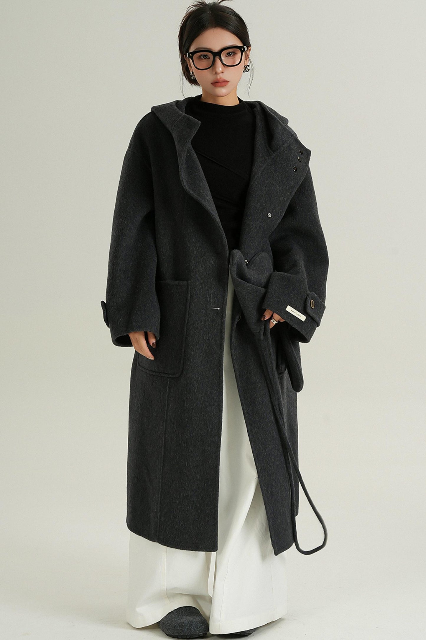 Double-Faced Cape Glove Coat