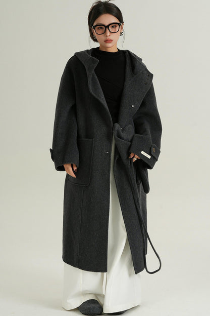 Double-Faced Cape Glove Coat