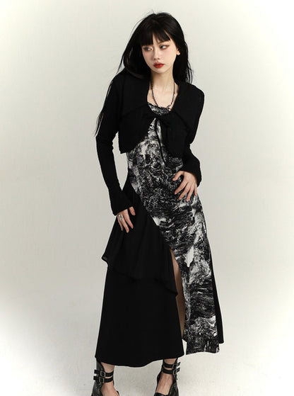 Chinese Suspender Dress