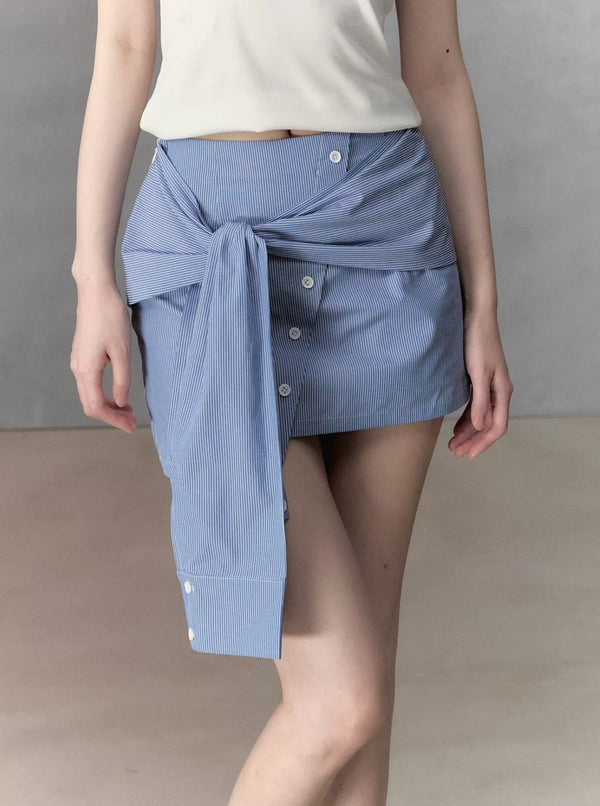 Irregular Stitching Skirt