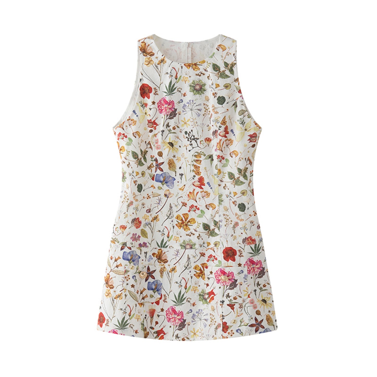 Wind Flower Sleeveless Dress