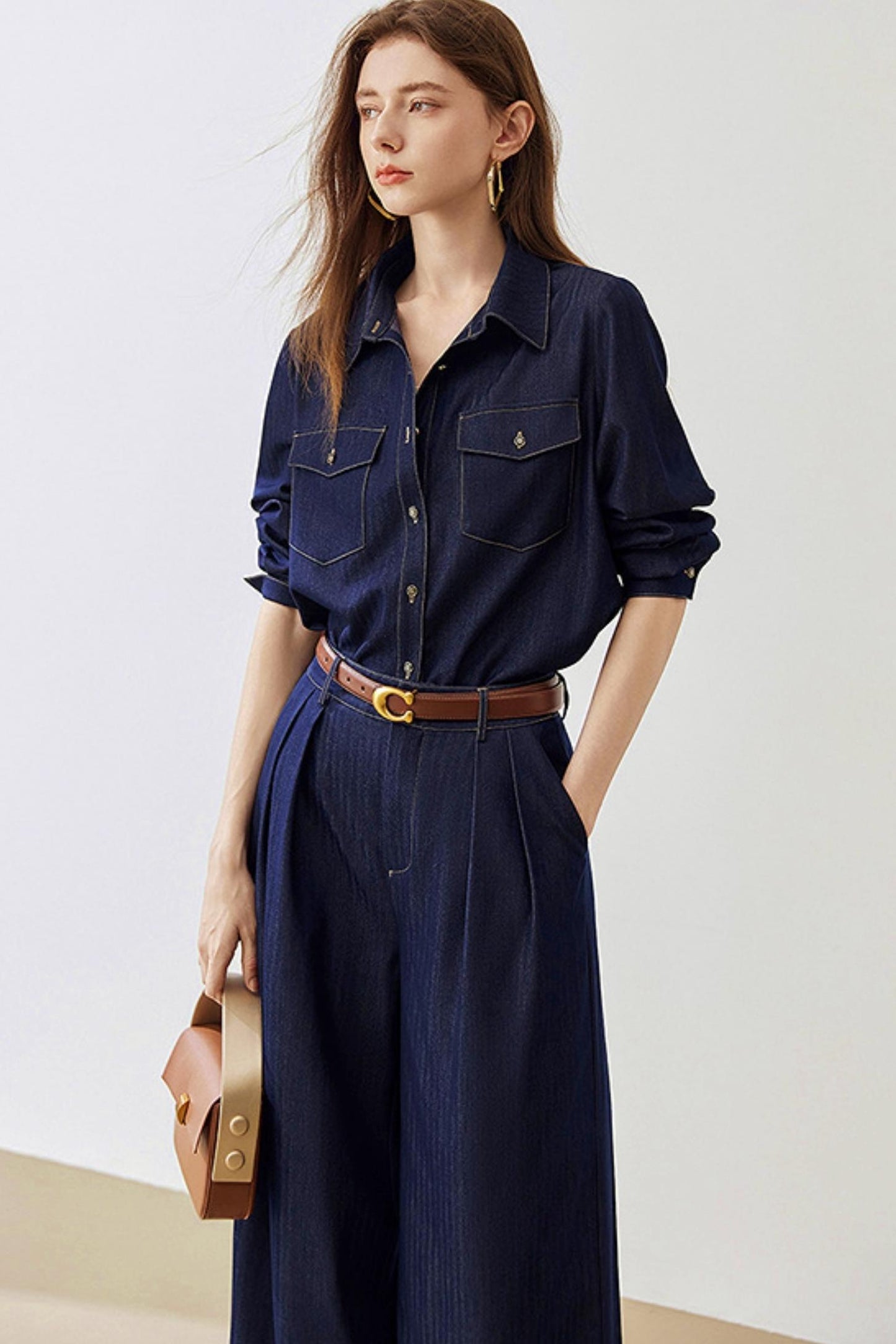 Relaxed Fit Denim Shirt