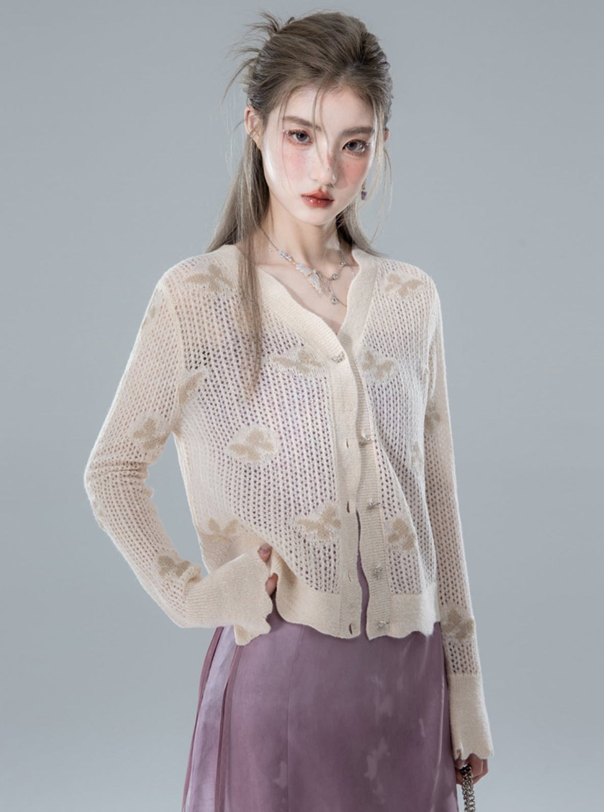 Butterfly Effect Mohair Cardigan