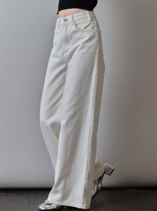 Französische Textur Hip Lift Jeans Hosen