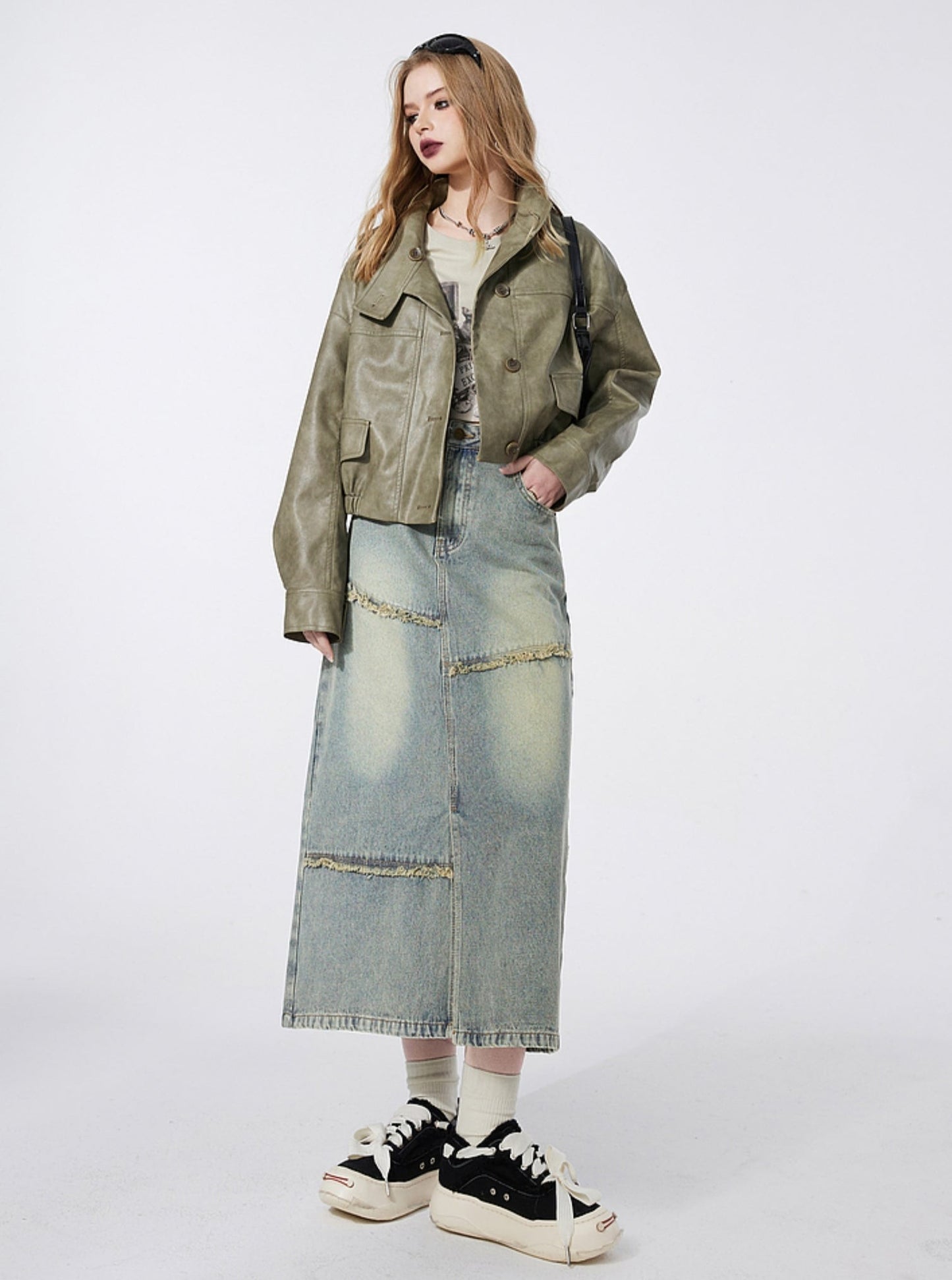 Fairy Pocket Denim Skirt