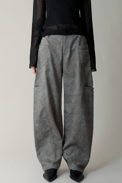 Natural Texture Scimitar Pants