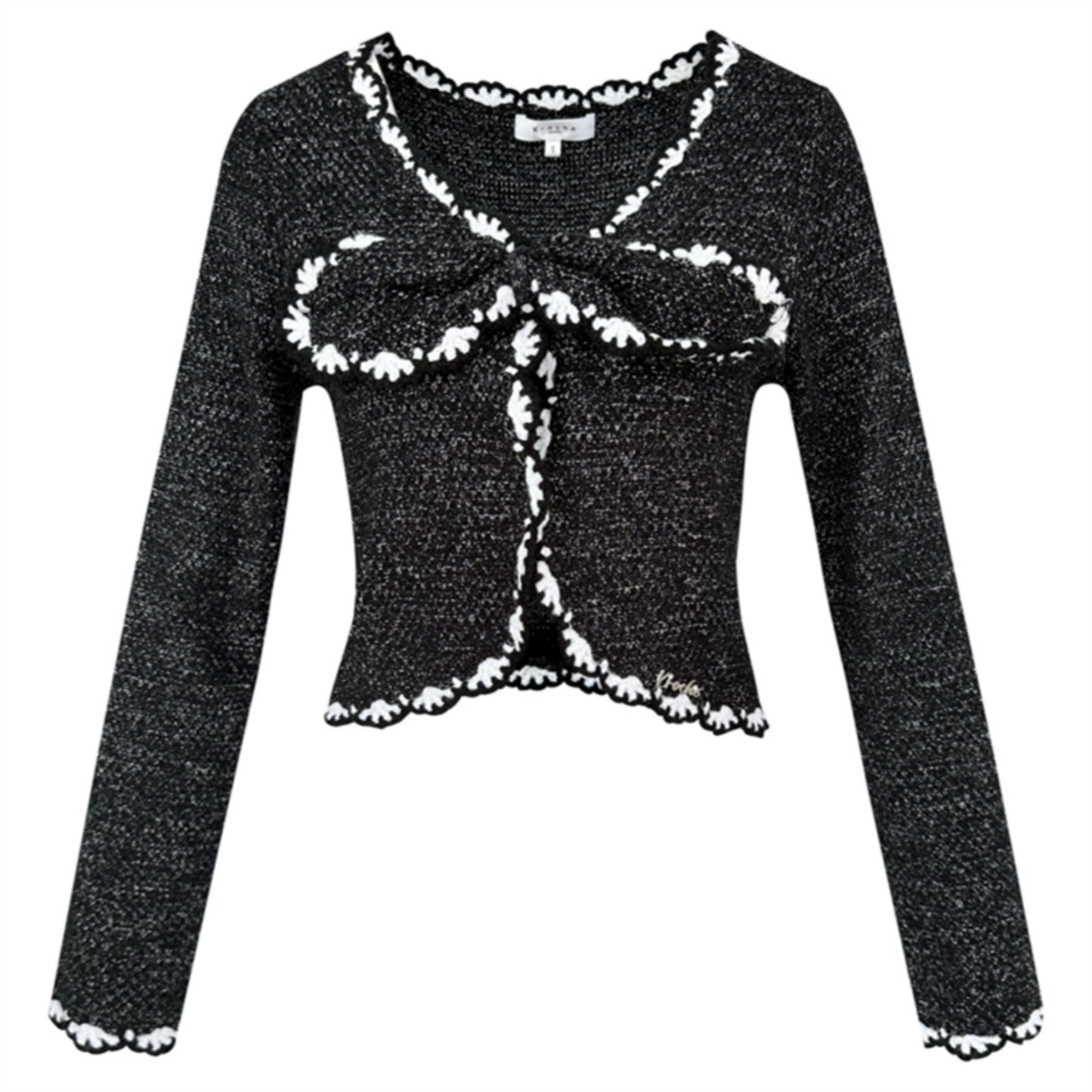 Crochet Color Clash Cardigan