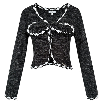 Crochet Color Clash Cardigan