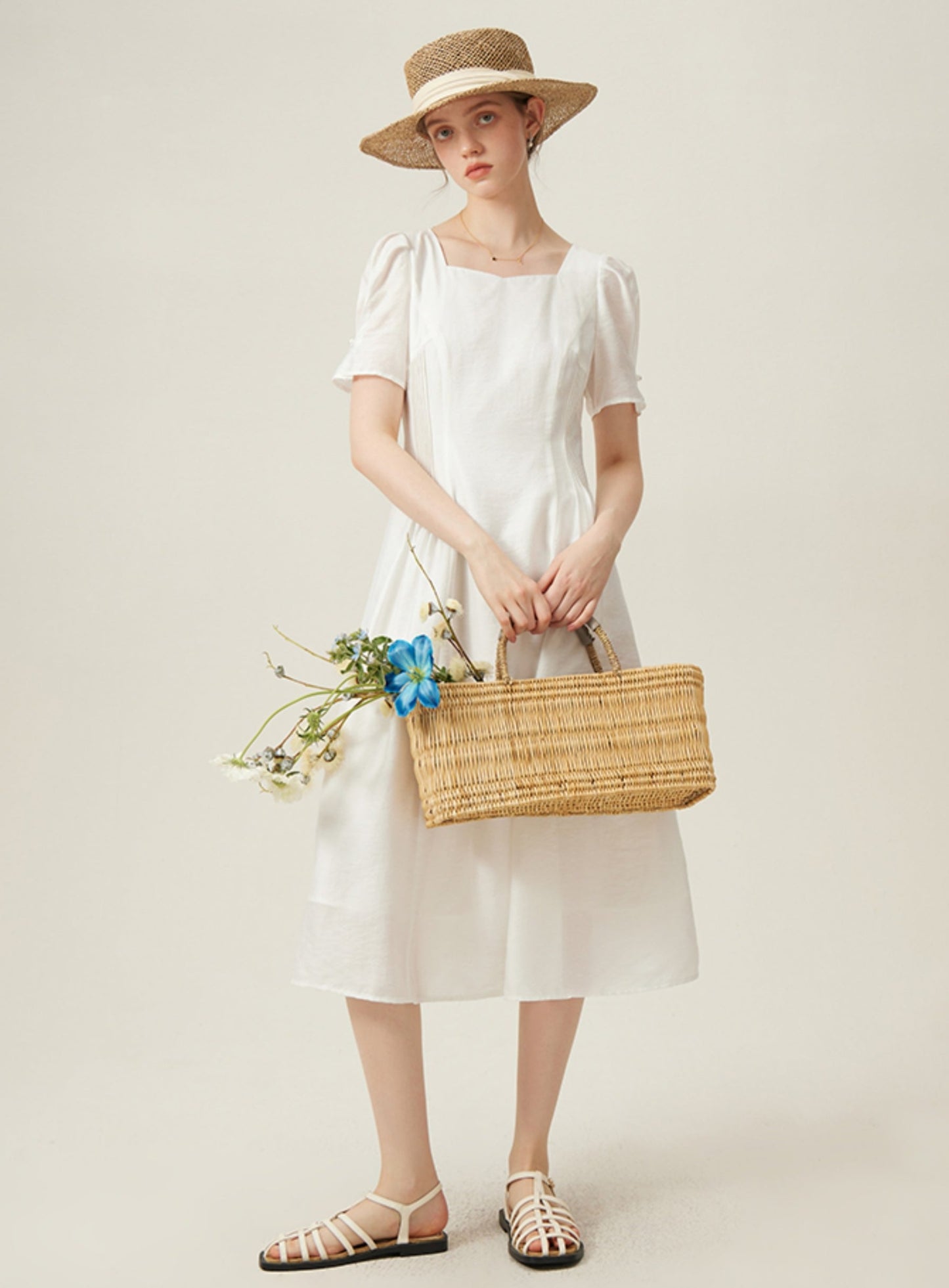 Moonlight Certificate White Summer Dress