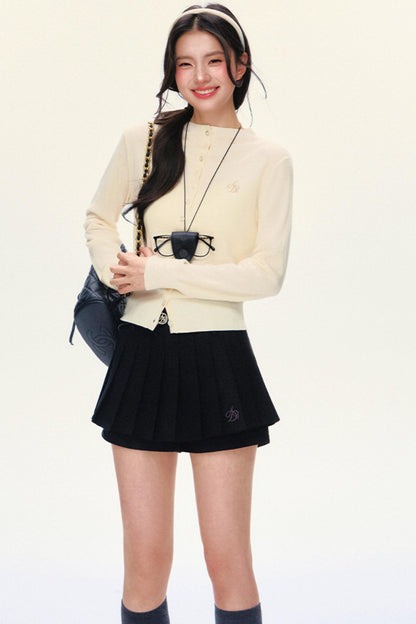 Simple Solid Crewneck Top