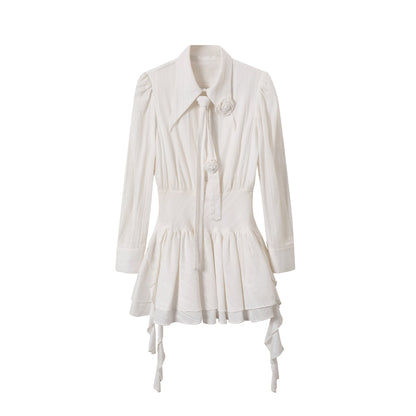 Floral Tie Waist Dress