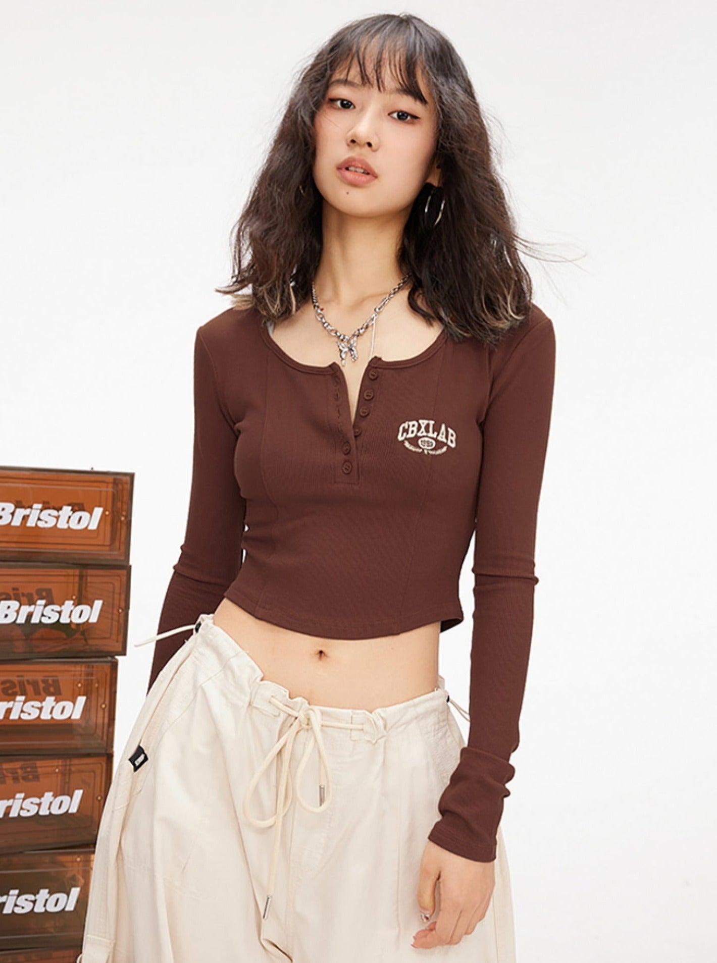 Hip Hop Dancing Long Sleeves Top