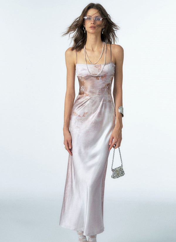 Floating Organza Silhouette Dress Set-Up