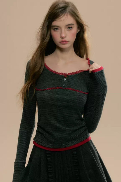 Soft Knit Long Sleeve Tee