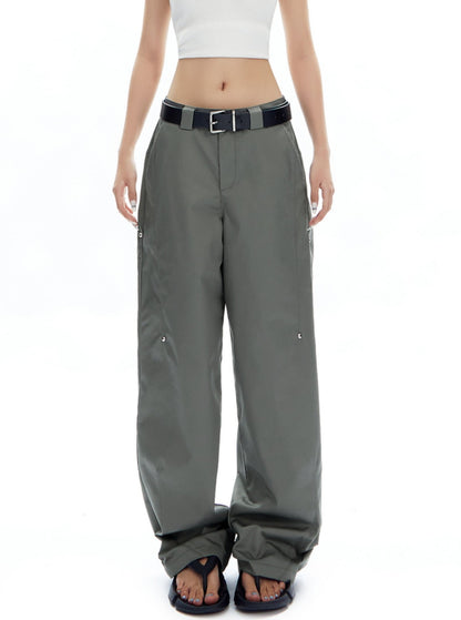 American Retro Low-Rise Cargo Pants