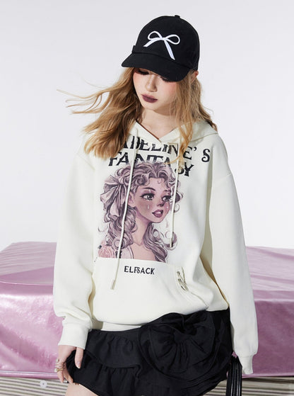 Relaxed Hooded Top