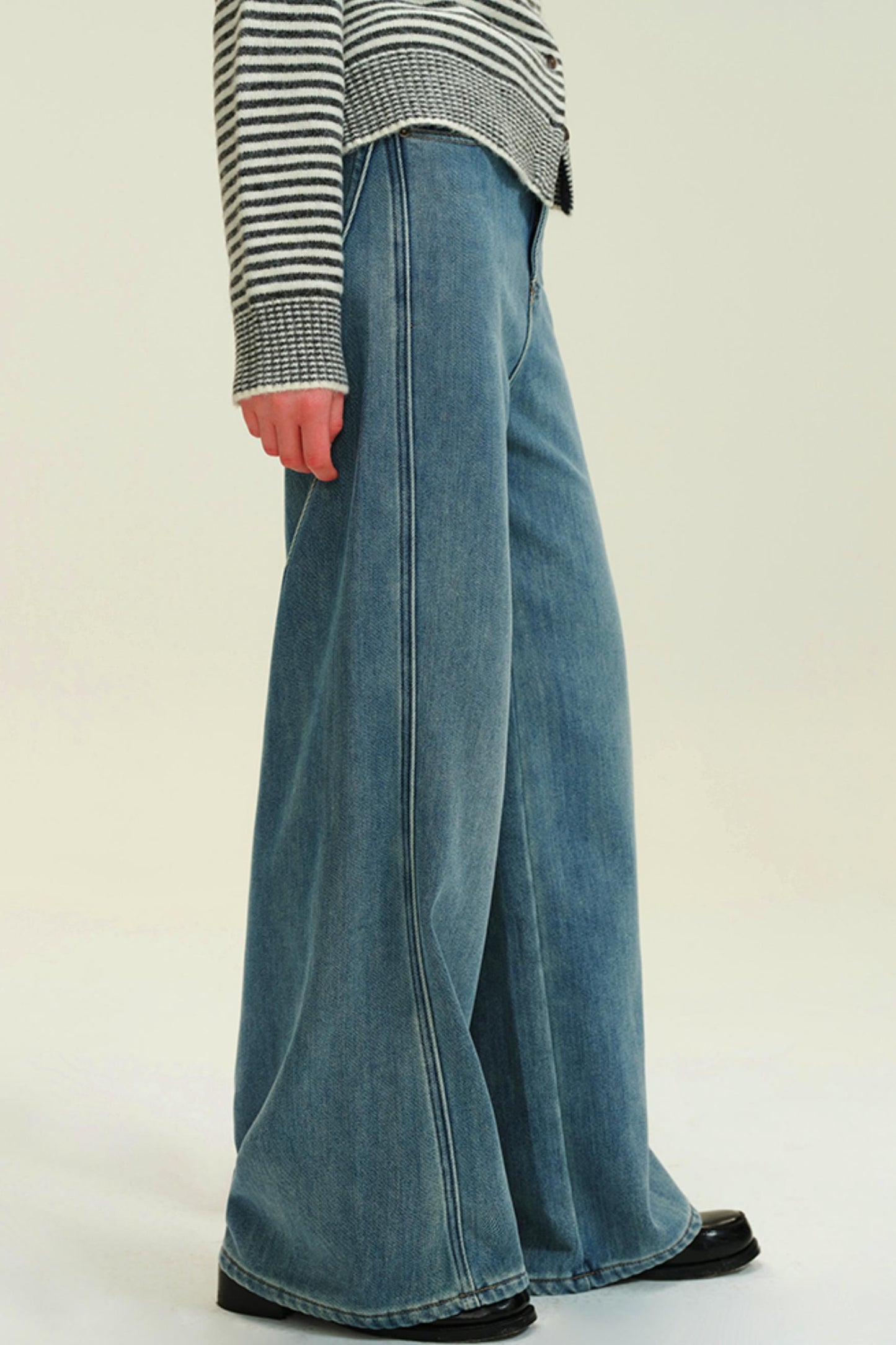 Sideline High Waist Casual Mop Pants