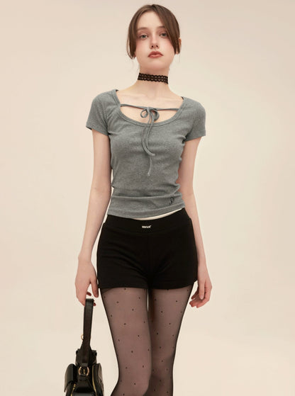 Vintage U-Neckline T-Shirt